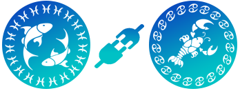 Compatibilidad de Piscis y Cáncer